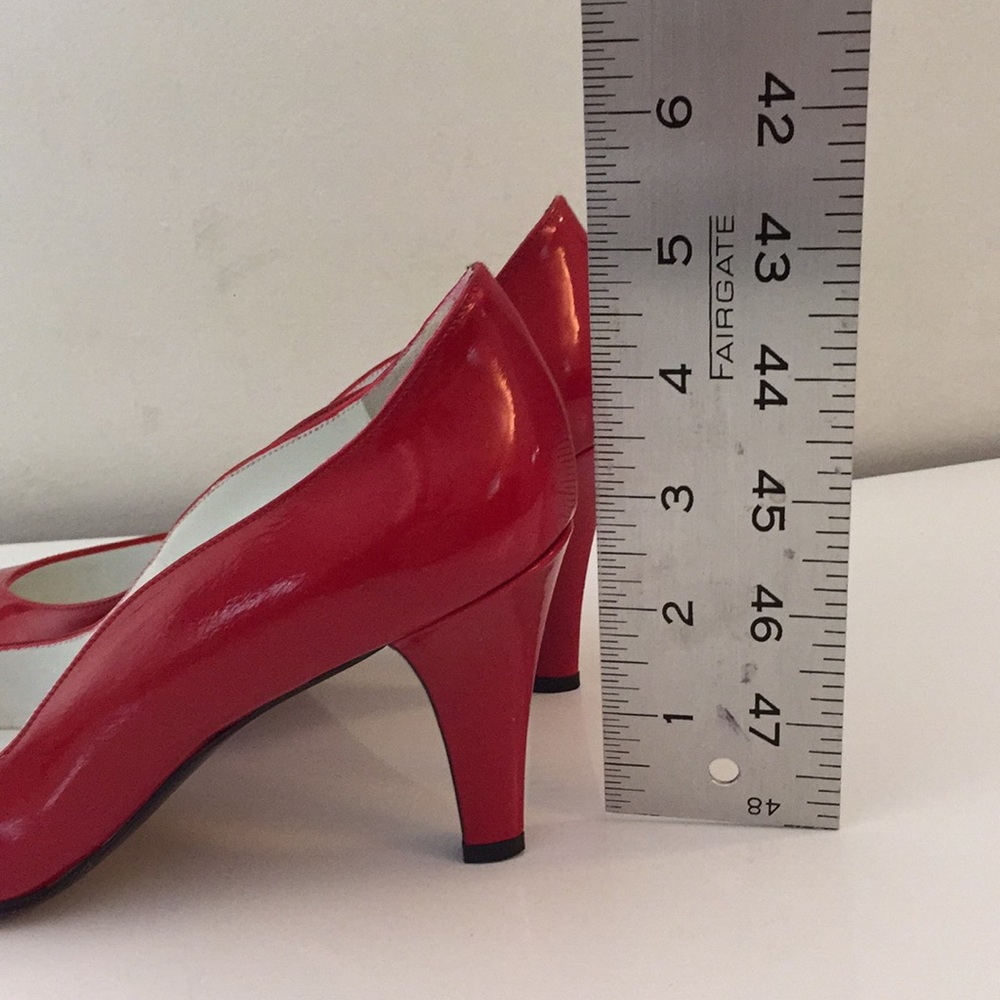 YSL 👠 red patent leather heels size 5.5 - Picture 12 of 12